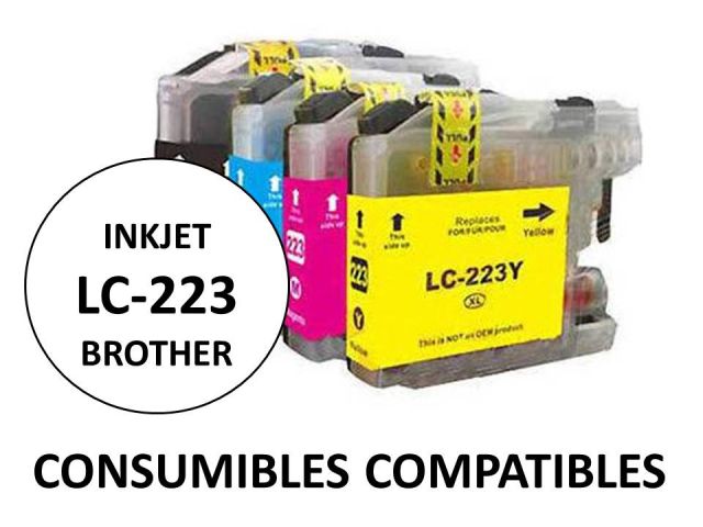 CARTUCHO COMPATIBLE BROTHER LC223C CYAN