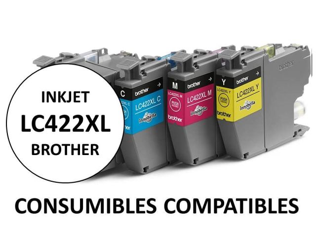 CARTUCHO COMPATIBLE BROTHER LC422XL MAGENTA