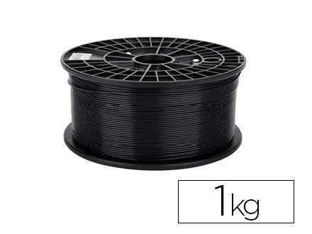 COLIDO FILAMENTO 3D PLA 1´75MM 1KG LCD164B NEGRO