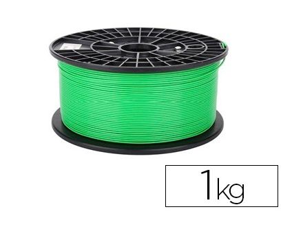 COLIDO FILAMENTO 3D PLA 1´75MM 1KG LFD002W VERDE