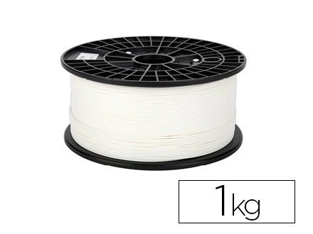 COLIDO FILAMENTO 3D PLA 1´75MM 1KG LFD002W BLANCO