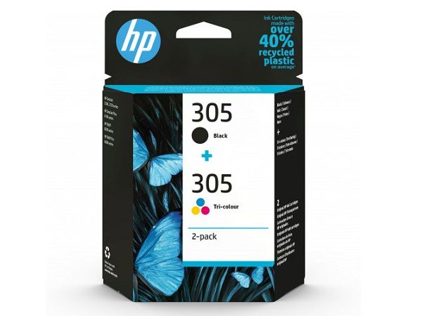 HP INKJET Nº 305 PACK negro color 6ZD17AE ORIGINAL