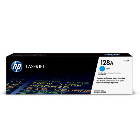 HP LASER COLOR 128A Toner Cyan  CE321A ORIGINAL