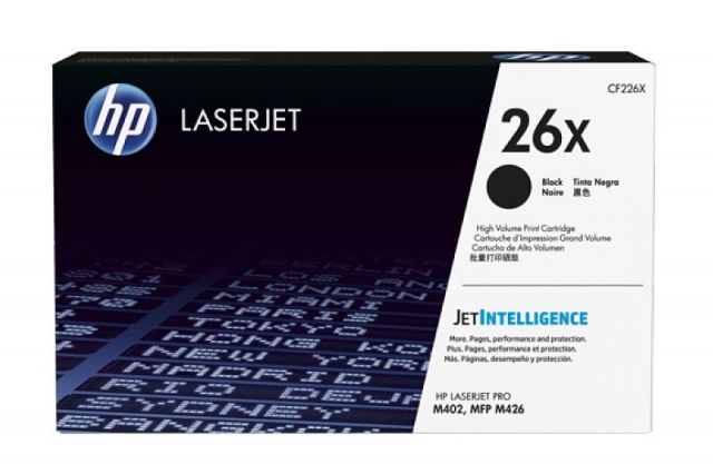 HP LASER 26X Toner Negro  CF226X ORIGINAL