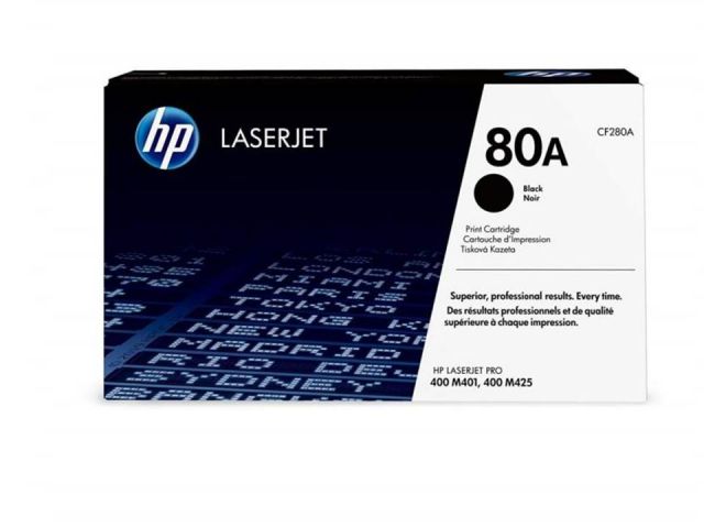 HP LASER 80A Toner Negro  CF280A ORIGINAL