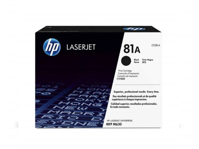 HP LASER 81A Toner negro CF281A ORIGINAL