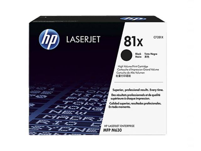 HP LASER 81X Toner negro CF281X ORIGINAL