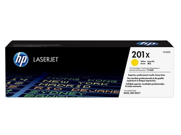 HP LASER COLOR 201X Toner amarillo (CF402X) ORIGIN