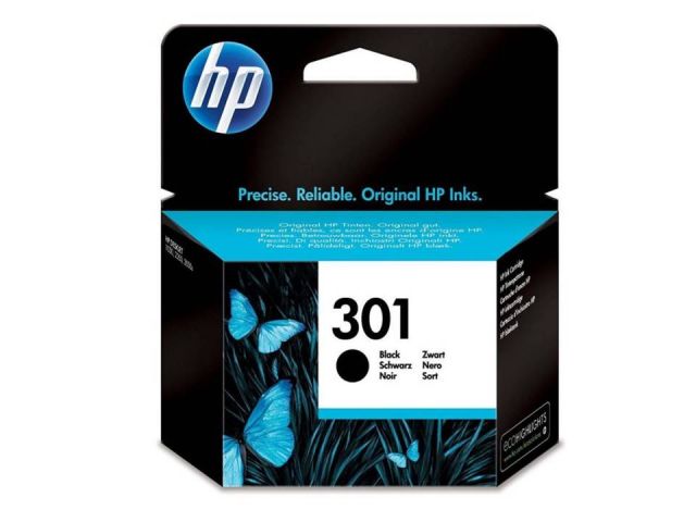 HP INKJET Nº 301 Negro CH561EE ORIGINAL