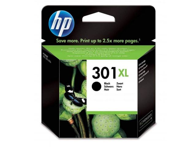 HP INKJET Nº 301XL Negro CH563EE ORIGINAL