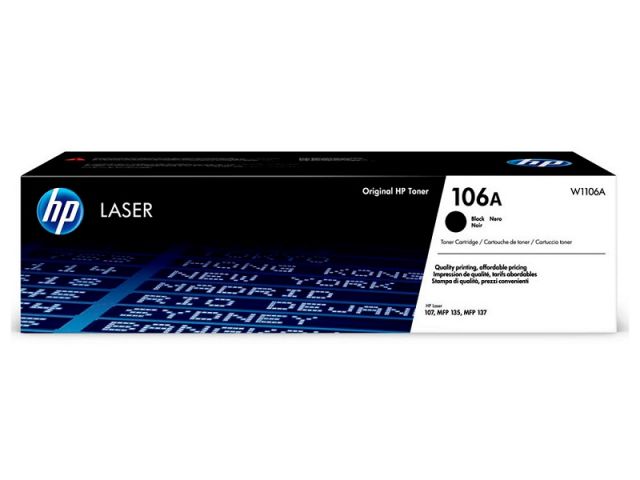 HP LASER 106A Toner Negro  W1106A ORIGINAL