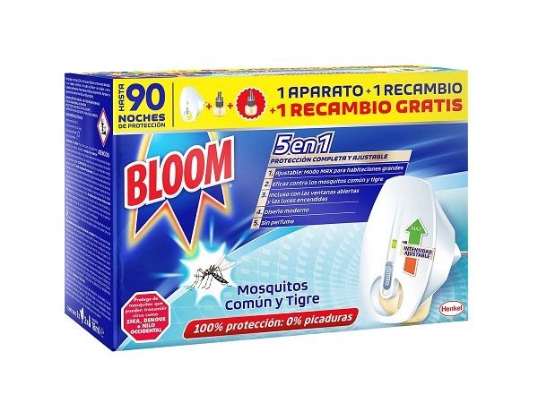 INSECTICIDA BLOOM DIFUSOR MAS RECAMBIO 1+1