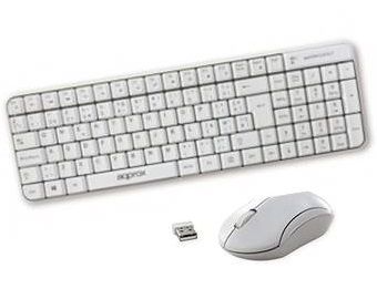 APPROX TECLADO+RATON INALMABRICO BLANCO
