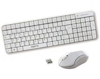 APPROX TECLADO + RATON INALMABRICO BLANCO