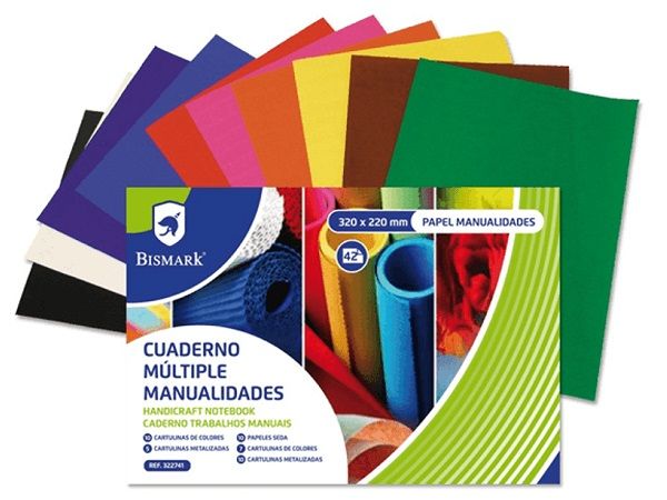 BLOC MANUALIDADES SURTIDO 42  HOJAS BSM 322741 SV