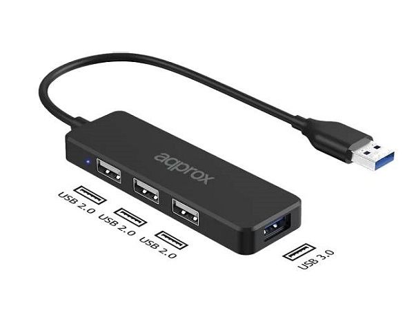 HUB APPROX USB  3 USB  2.0 +1 USB 3.0 APPC47