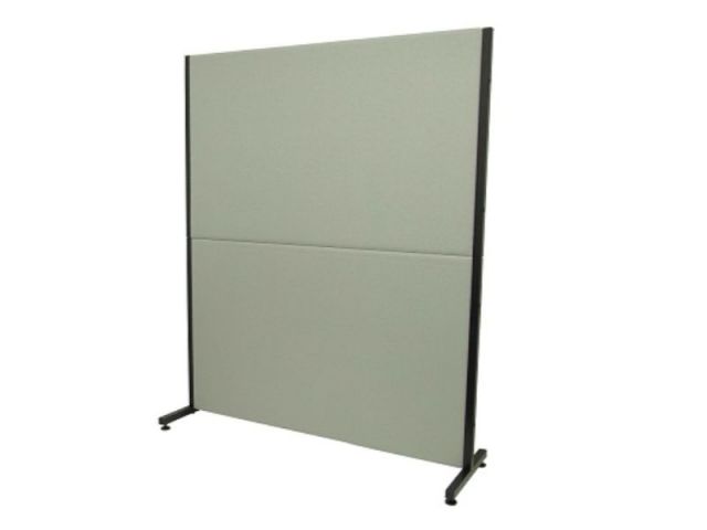 PYC BIOMBO TAPIZADO. GRIS  160x130x4,5