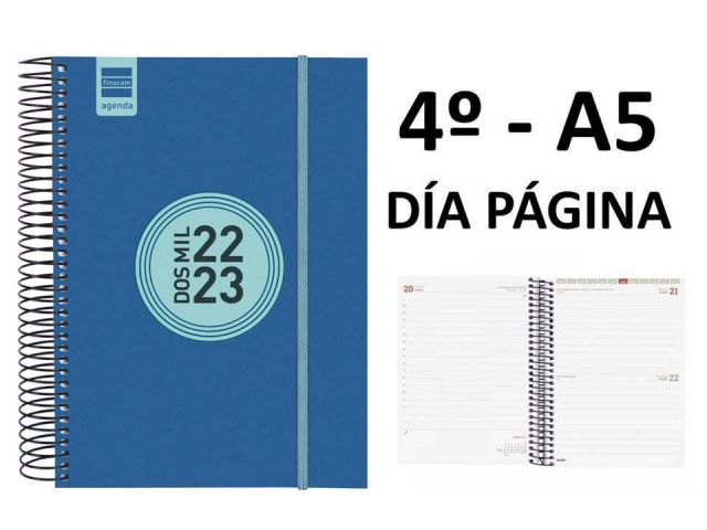 FINOCAM AGENDA ESCOLAR 4º E10 PP AZ. DIA PAG 23/24