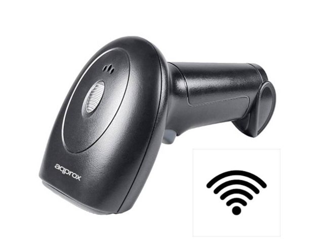 ESCANER LECTOR CÓDIGOS BARRAS INALÁMB 2D APPLS21WS