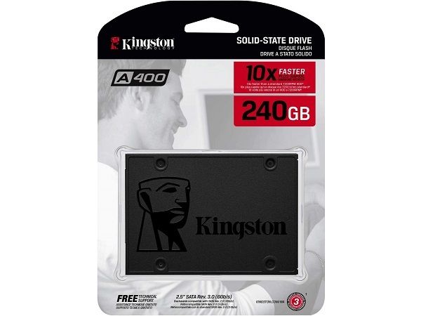 DISCO SOLIDO SSD KINGSTON 240GB SATA3 2.5 SA400S37