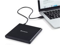 VERBATIM EXTERNAL SLIMLINE GRABADORA CD/DVD W