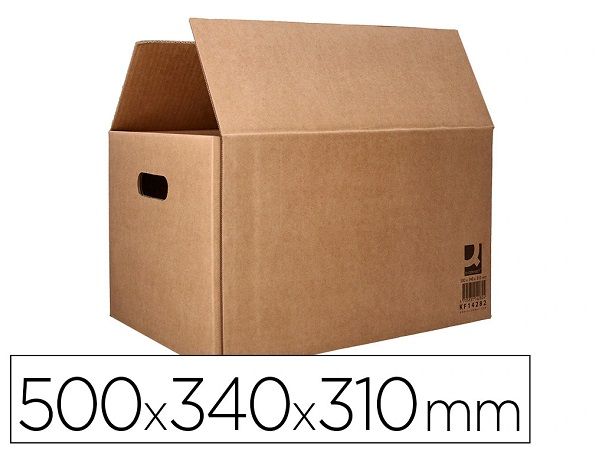 (PACK.25) CAJAS EMBALAJE CARTON 50x34x31cm 5mm ASA