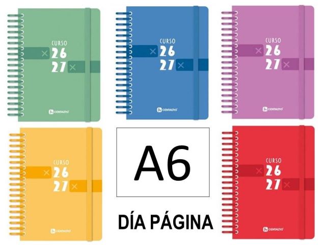CENTAURO AGENDA ESCOLAR PERSONAL. 8º A6  PP D/P