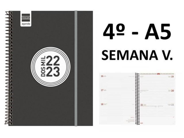 FINOCAM AGENDA ESCOLAR 4º TAPA PP NG S.VISTA 22/23