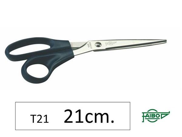 TIJERAS ERGONÓMICAS 21CM FBO T21