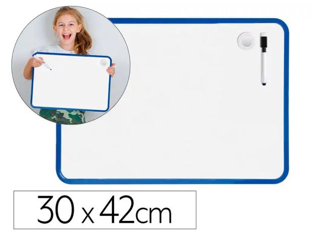 LDP PIZARRA BLANCA MAGNETICA DOBLE CARA  30X42 A3