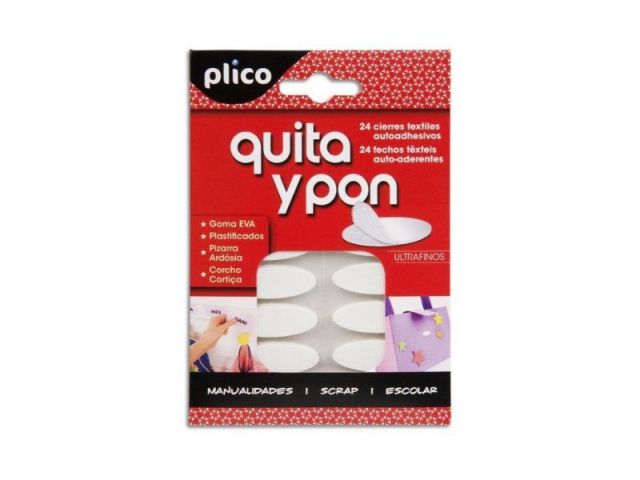 PLICO BLISTER VELCRO OVALADO 24UDES. 13302