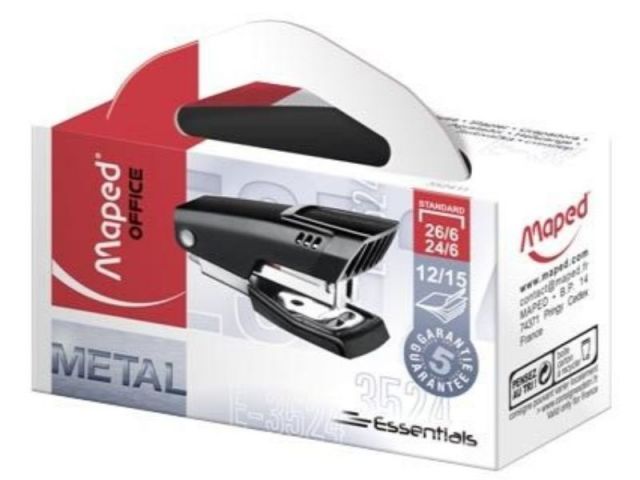 MAPED GRAPADORA MINI ESSENTIALS METAL 352411