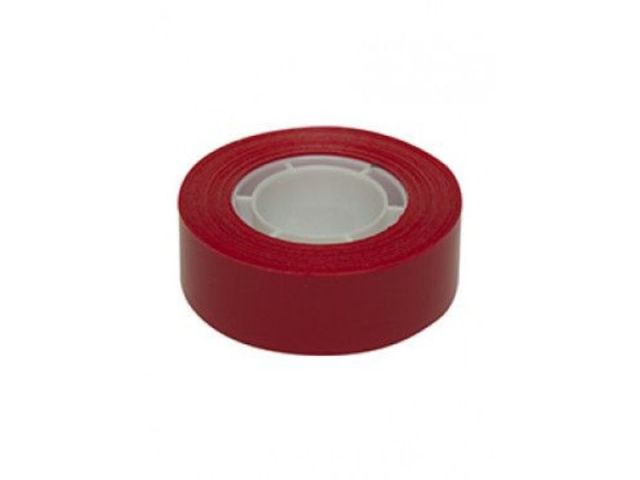 APLI 8 CINTAS ADHESIVAS 19mm X 33m ROJO 12272