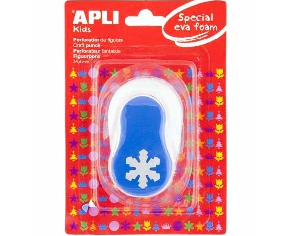 APLI PERFORADORA 25,4mm  COPO DE NIEVE 13302