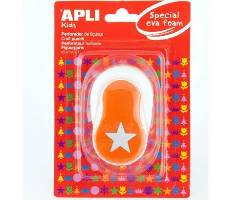 APLI PERFORADORA 25,4mm  ESTRELLA 13298