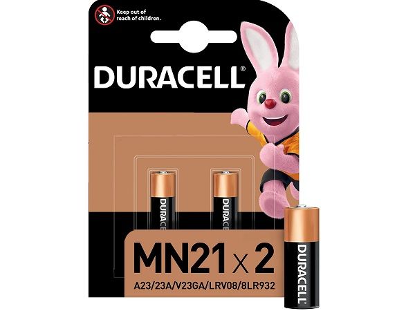 DURACELL A23 MN21  12V BLIST 2 PILAS  (MANDOS DIS)