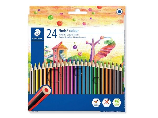 STAEDTLER ESTUCHE 24 LÁPICES NORIS COLOUR 185 C24