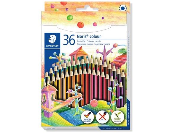 STAEDTLER ESTUCHE 36 LÁPICES NORIS COLOUR 185 C36