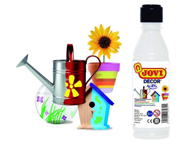 PINTURA ACRILICA BOTE 250ML BLANCO