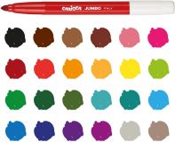 ROTULADOR CARIOCA 24 COLORES JUMBO 40570