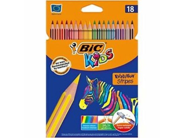 BIC EST.18 LÁPICES COLOR STRIPES 950524