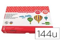 LIDERPAPEL SCHOOL PACK 144 LÁPICES DE COLORES LC11