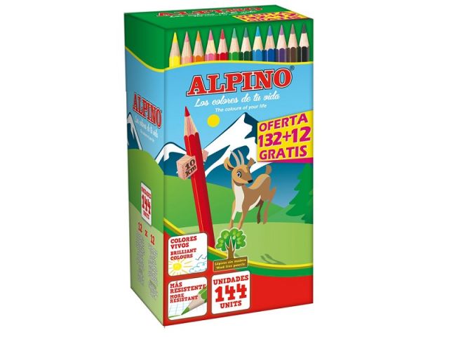 ALPINO ESTUCHE CLASSBOX 144 LÁPICES C0131144