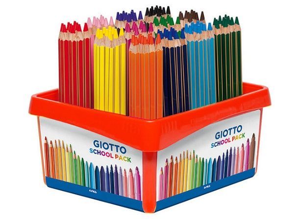 GIOTTO STILNOVO SCHOOL PACK 192 LÁPICES 523400