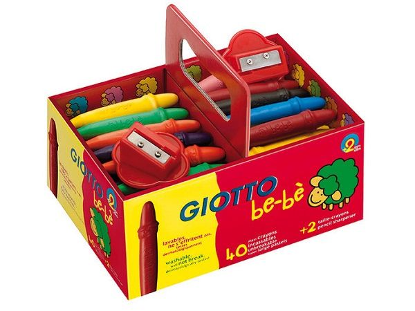 GIOTTO SCHOOL PACK SUPER BE-BÉ 40 CERAS 462700