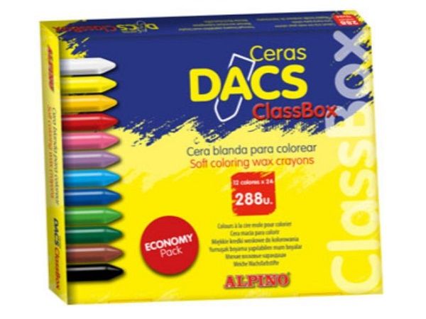 DACS SCHOOL PACK 288 CERAS BLANDAS DA000050