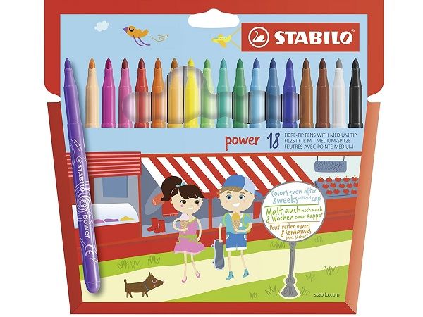 STABILO POWER ESTUCHE 18 ROTULADOR 280/18-01