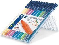 ROTULADOR STAEDTLER 10 COLORES 323 TRIPLUS 323SB10