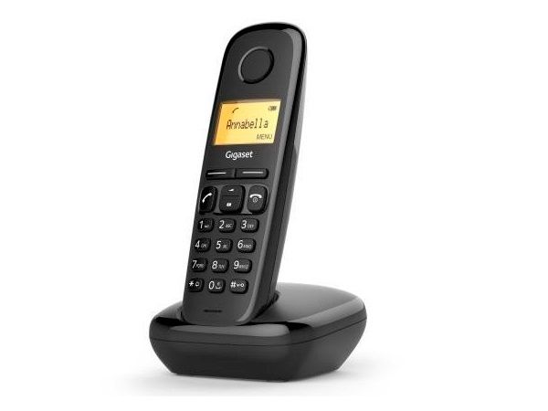 TELEFONO FIJO INALAMBRICO A170 NEGRO GIGASET