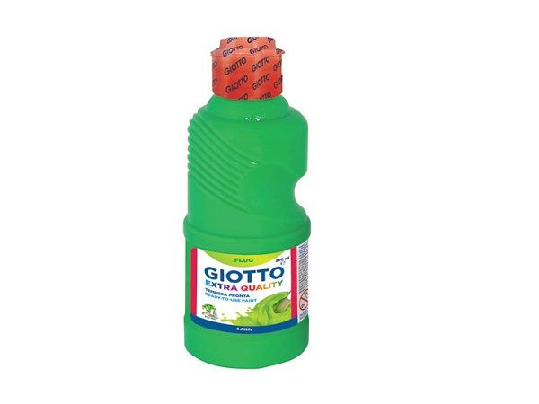 GIOTTO BOTE TÉMPERA 250ML FLUOR VERDE 531102